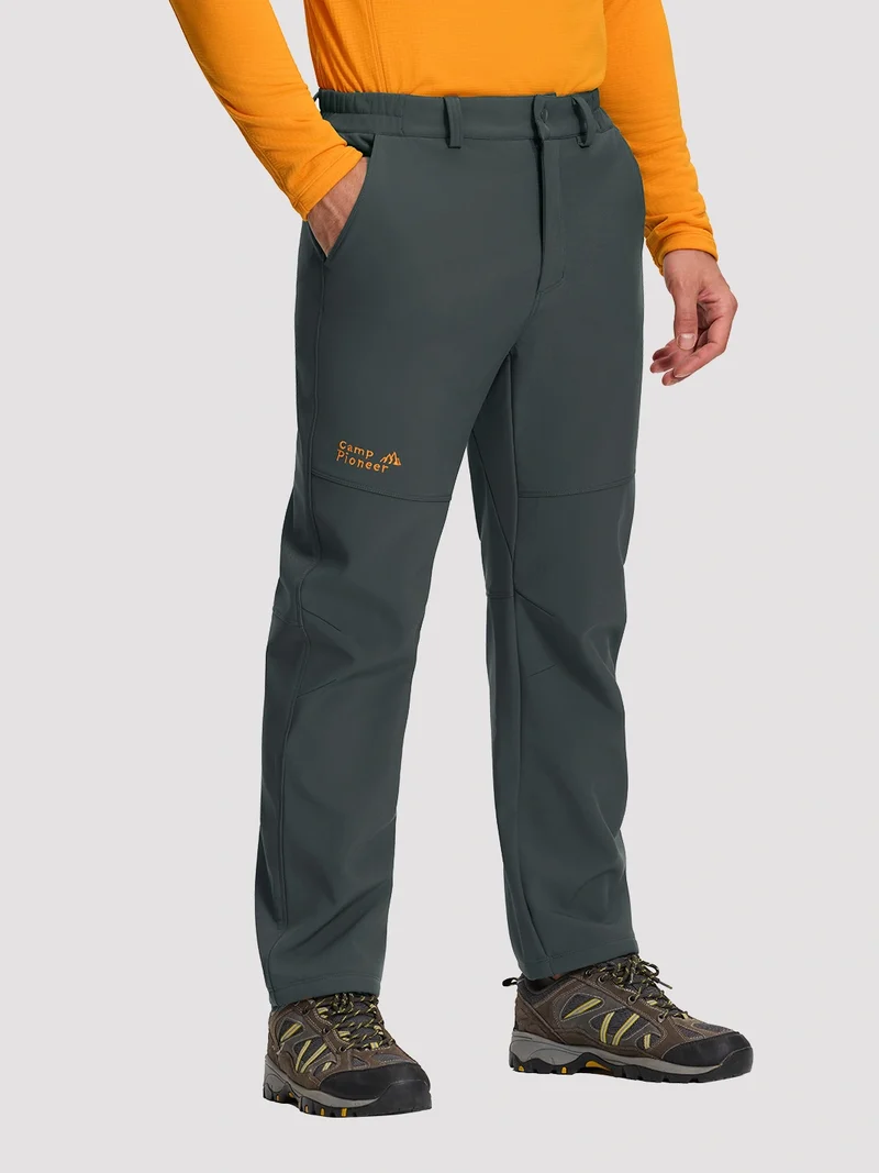 Men's Fleece-Lined Waterproof Softshell Pants