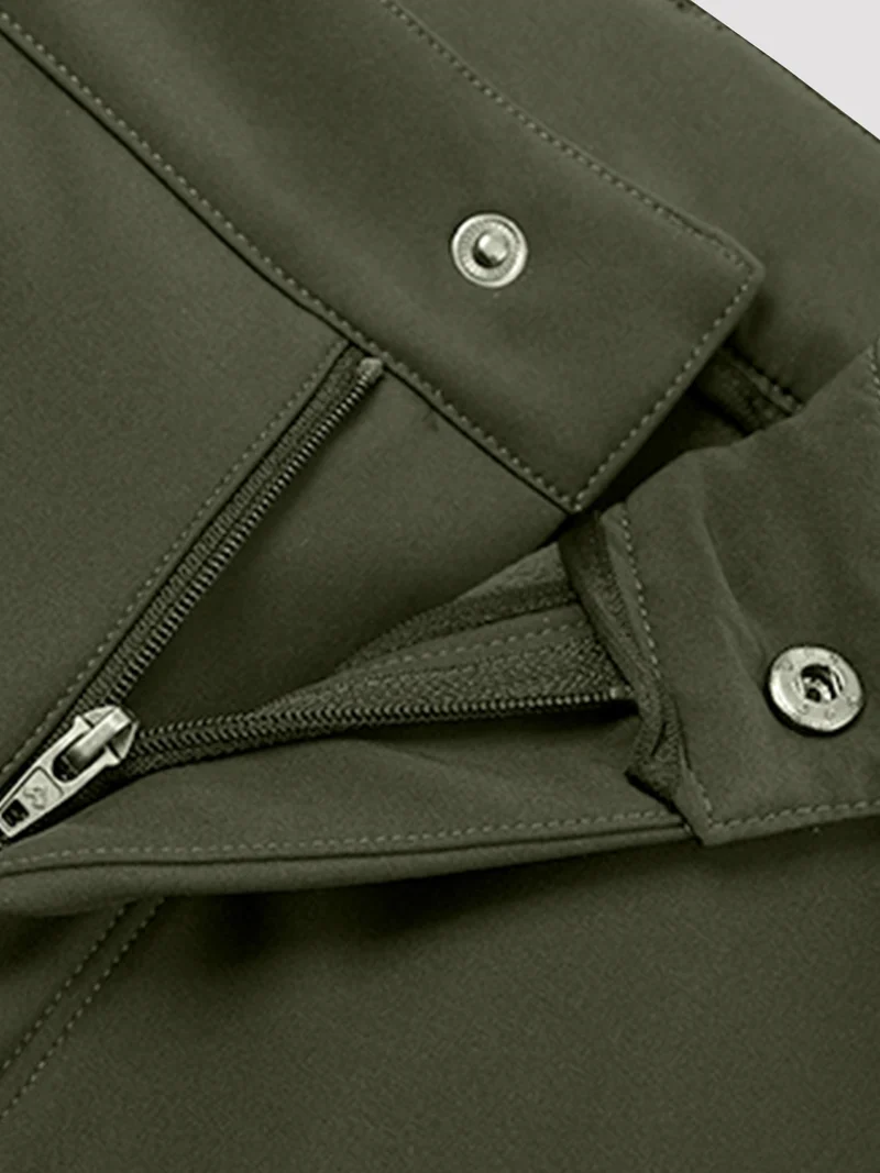 Men's Fleece-Lined Waterproof Softshell Pants