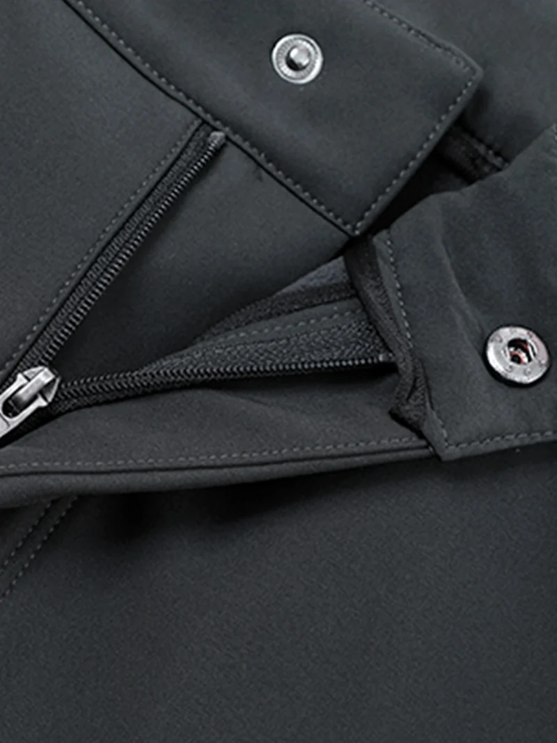 Men's Fleece-Lined Waterproof Softshell Pants