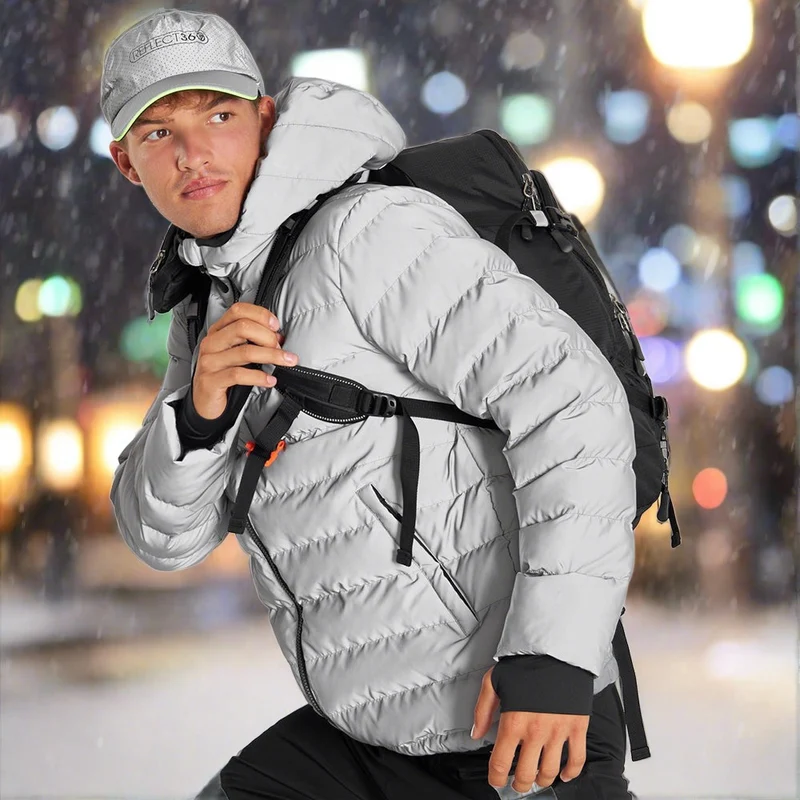 Men's Quilted Synthetic Down Jacket
