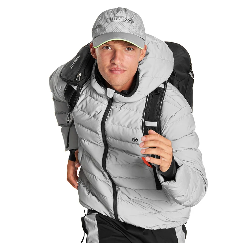 Men's Quilted Synthetic Down Jacket