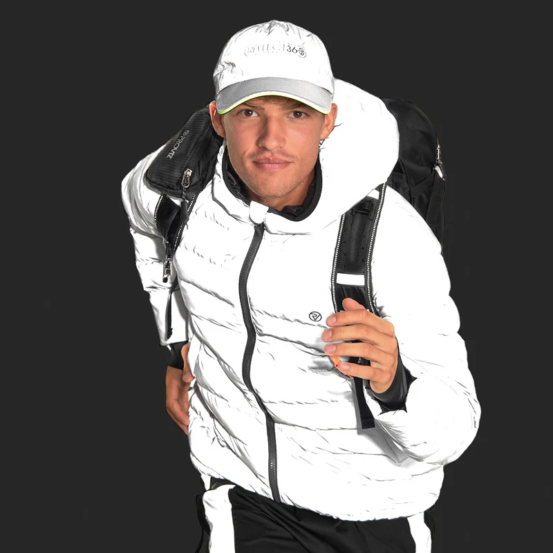 Men's Quilted Synthetic Down Jacket