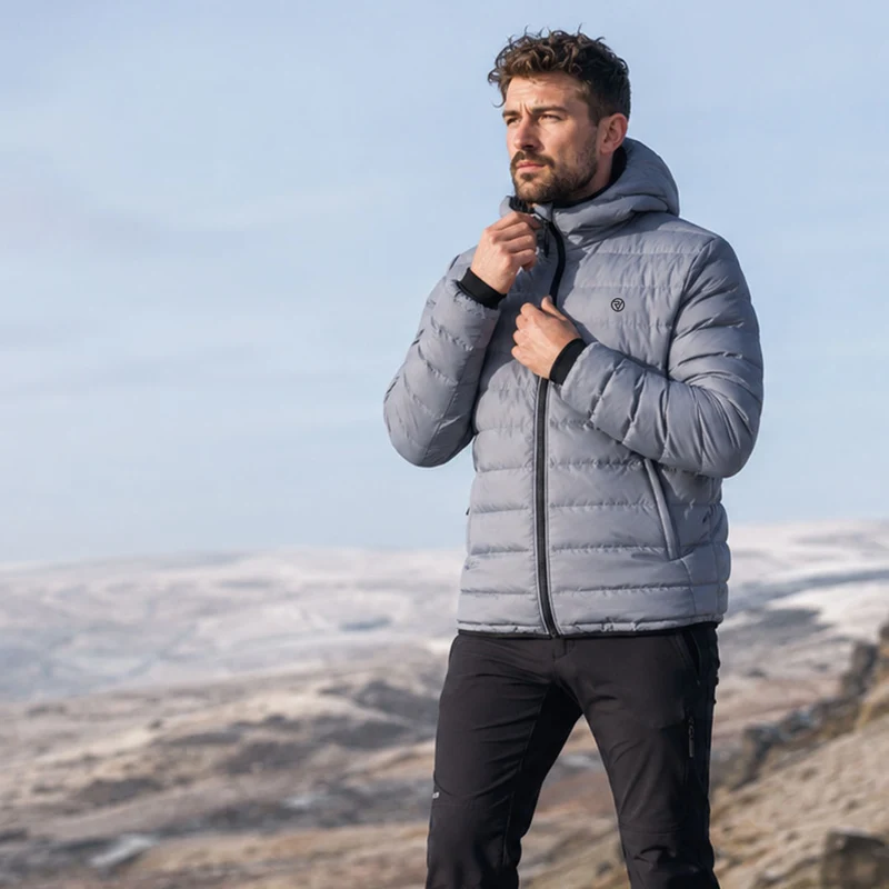 Men's Quilted Synthetic Down Jacket