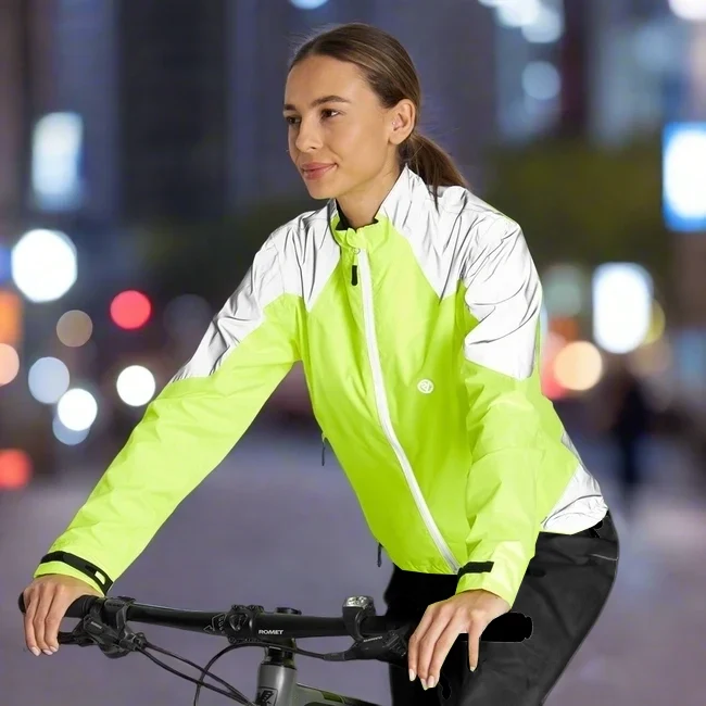 Women's Reflective & Waterproof Cycling Jacket