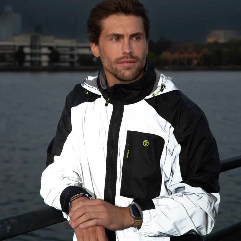 Men's Reflective Waterproof Fleece Lined Jacket 2.0