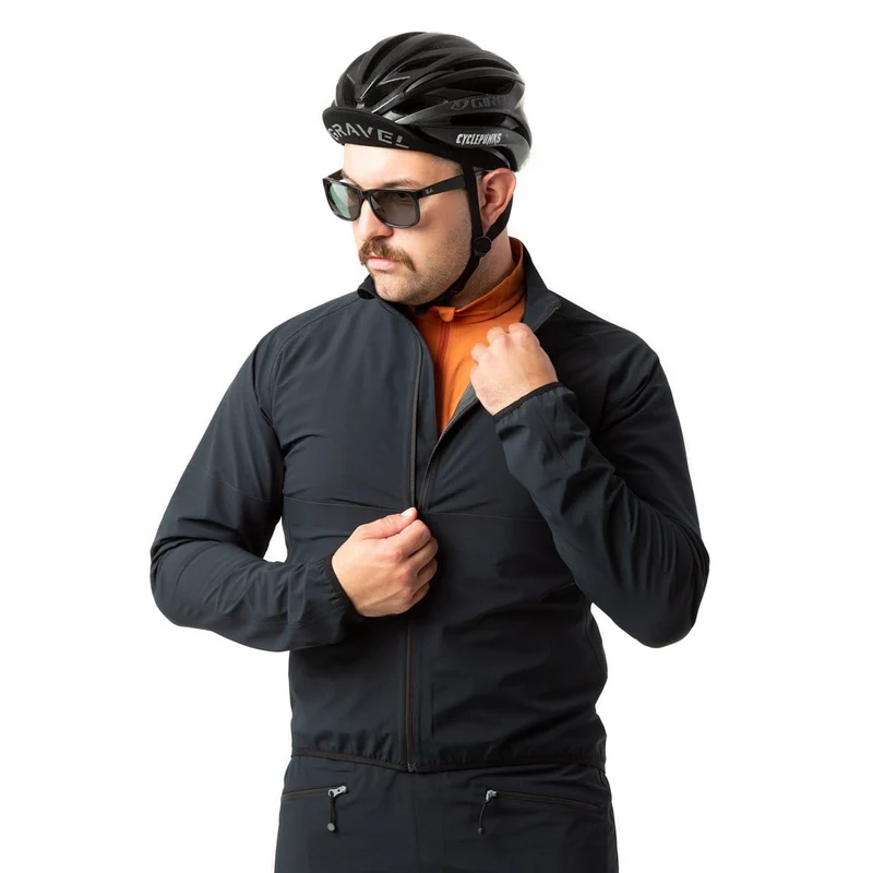 Rain Race Jacke II - Schwarz