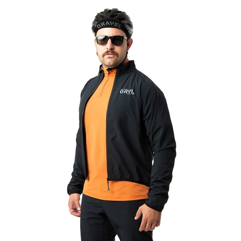 Rain Race Jacke II - Schwarz
