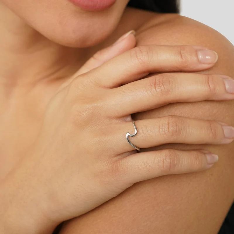Imari Silber Wellenring