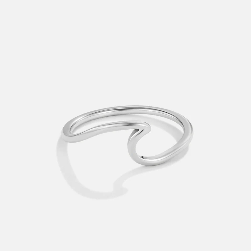 Imari Silber Wellenring