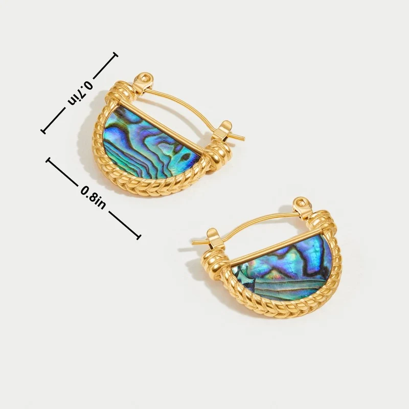 Amalfi Türkis Muschelkette