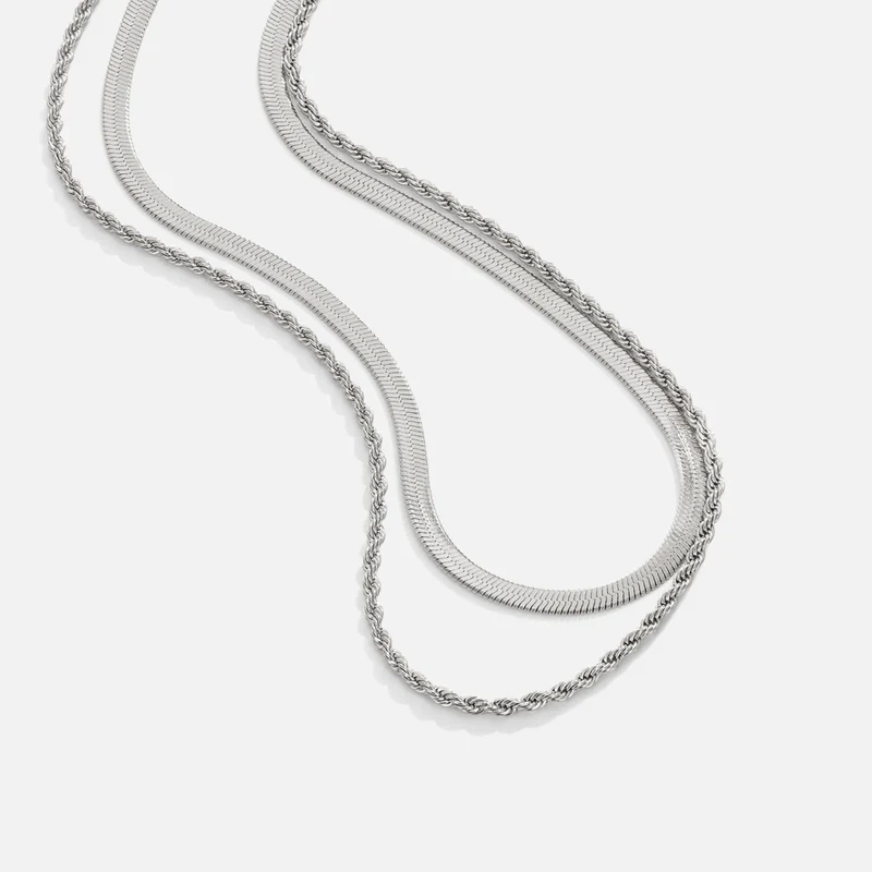 Alexandra Silber Schichtkette