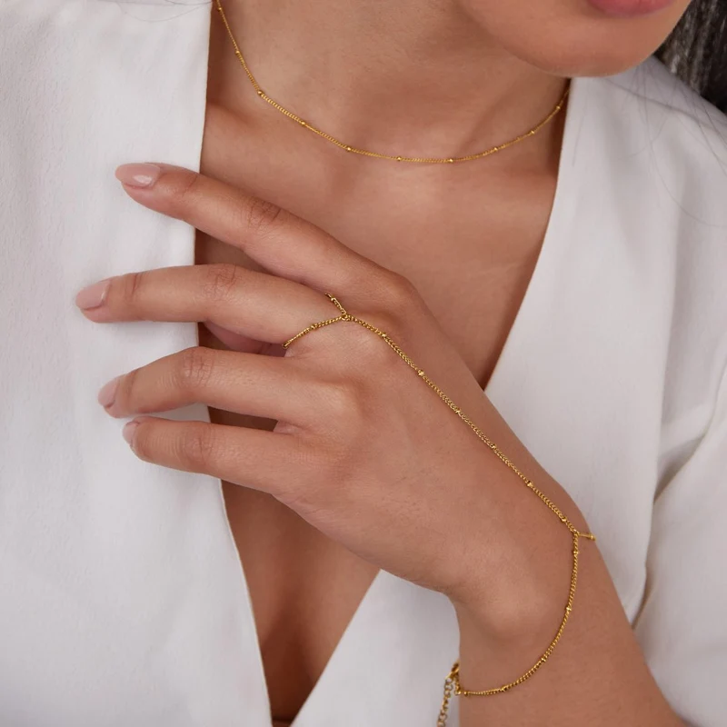 Schicke Handkette Armband