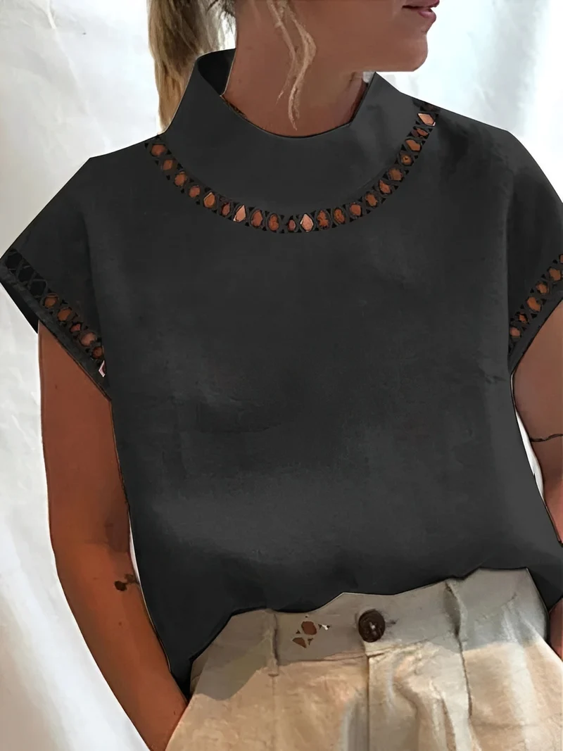 Nannie - Stilvolles Damen-Top mit Ausschnitt
