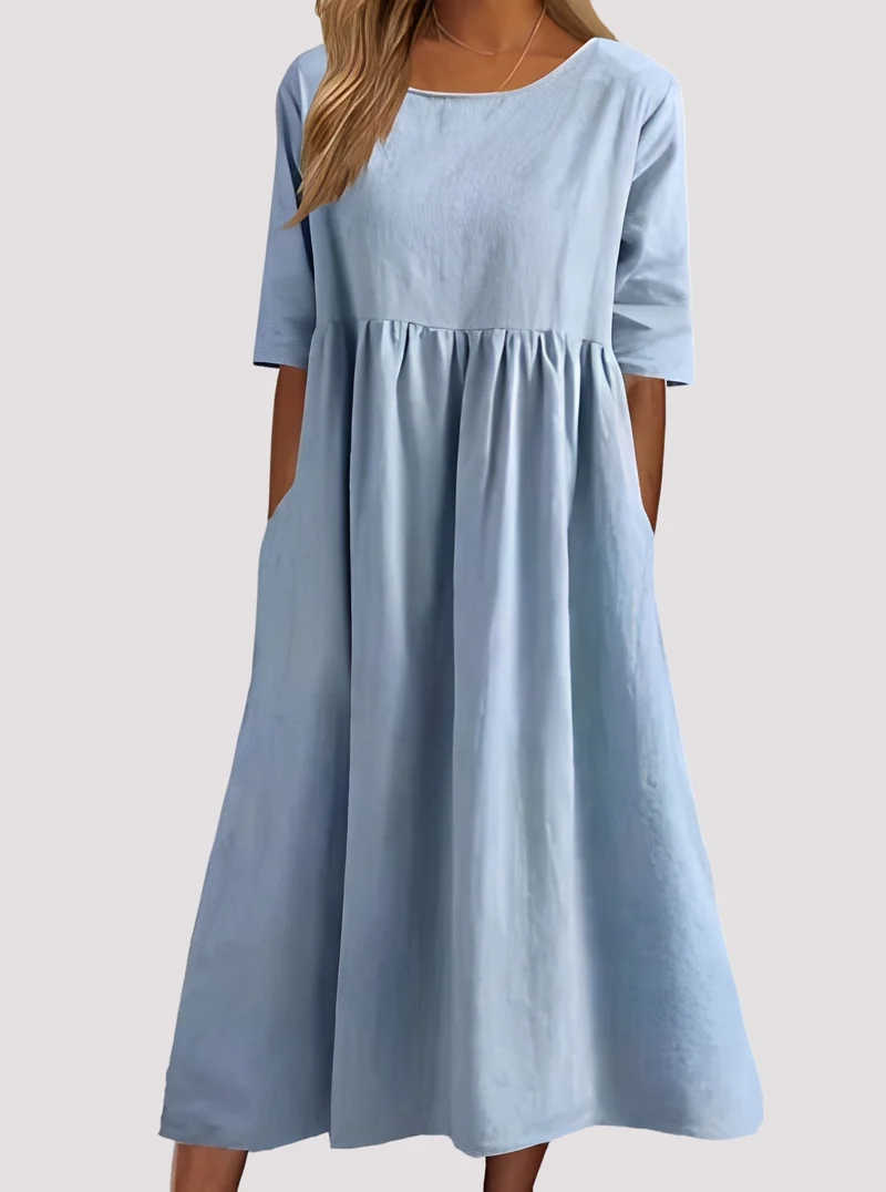 Julie - Damen Freizeitkleid mit Taschen