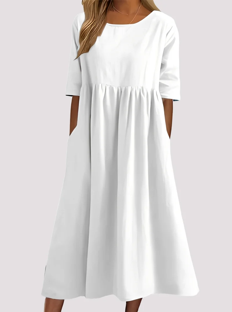 Julie - Damen Freizeitkleid mit Taschen