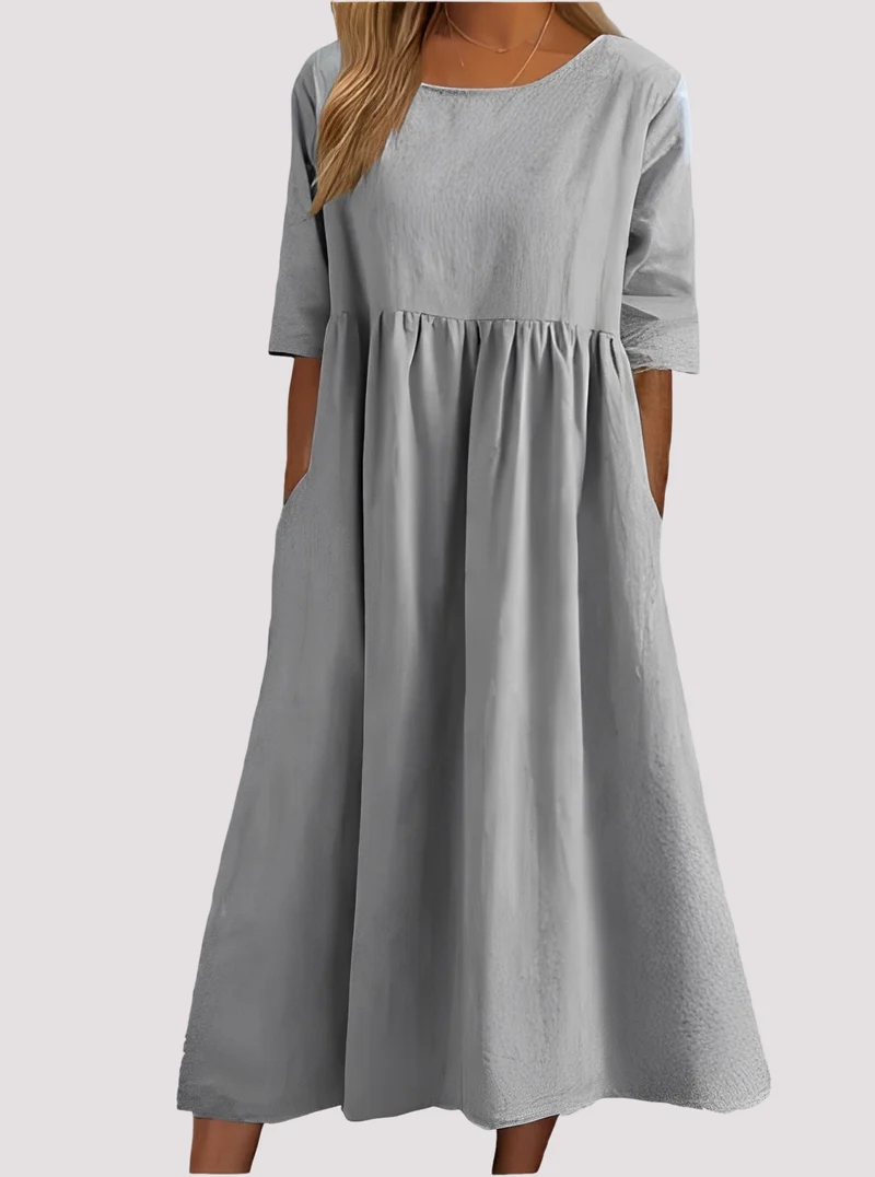 Julie - Damen Freizeitkleid mit Taschen