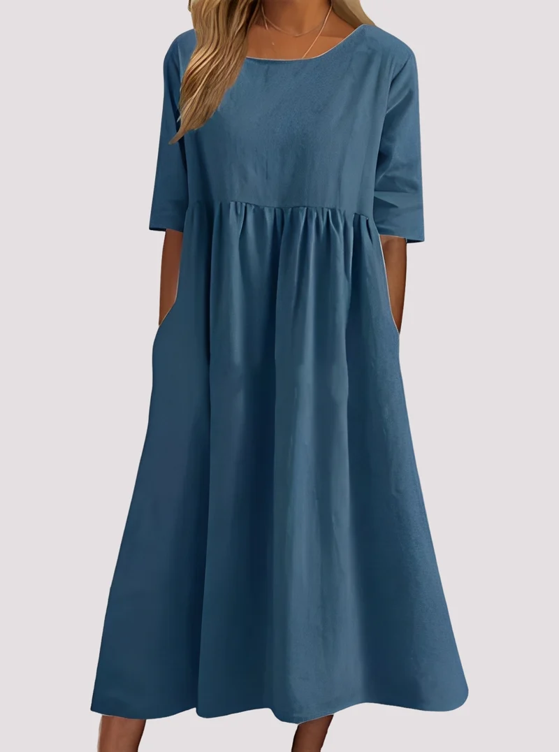 Julie - Damen Freizeitkleid mit Taschen