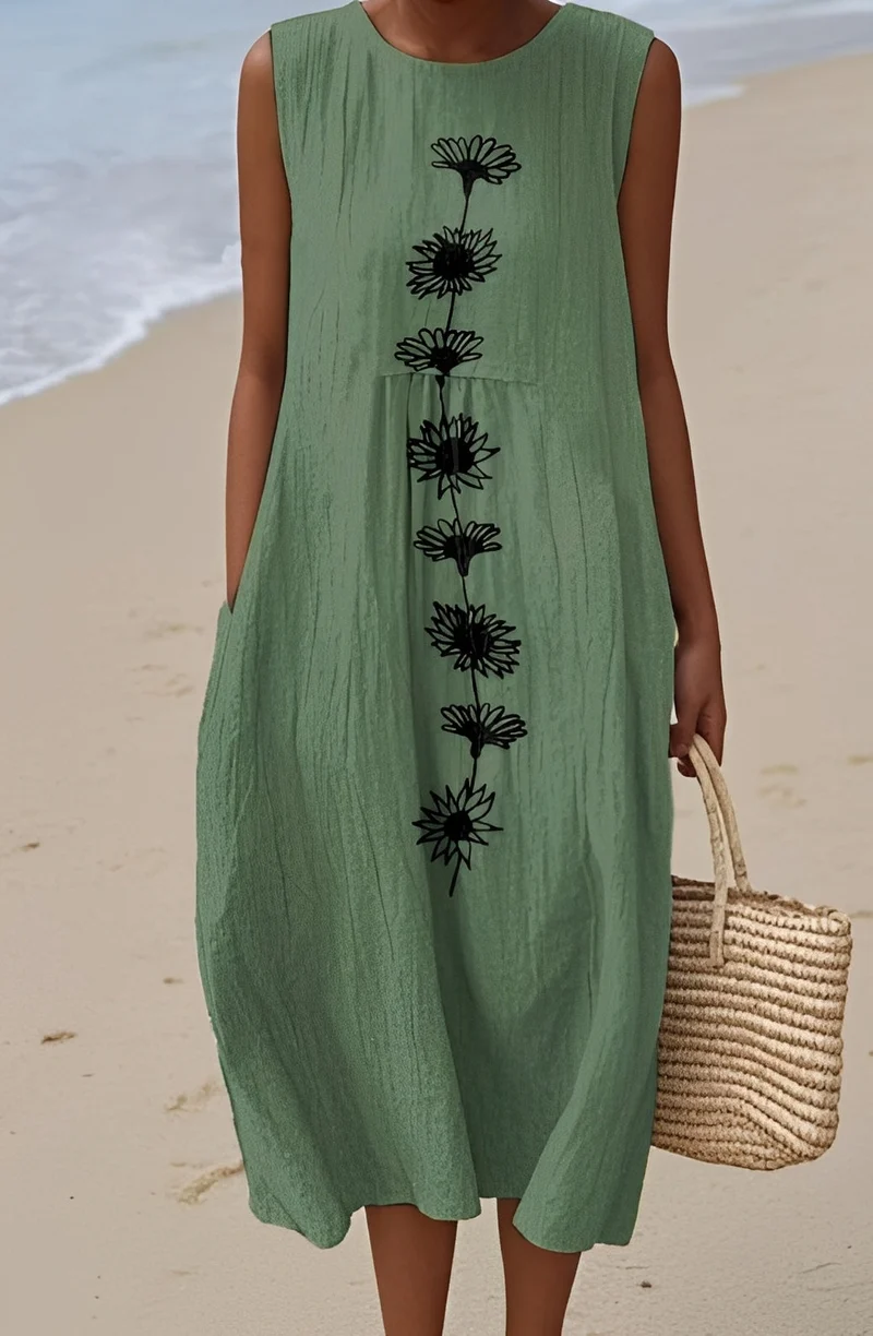Emelia - Zeitloses Blumenkleid für Damen