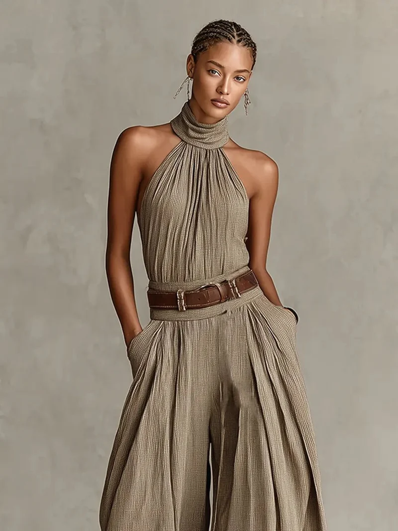 Antonia | Damen Weites Boho Kleid für Herbst