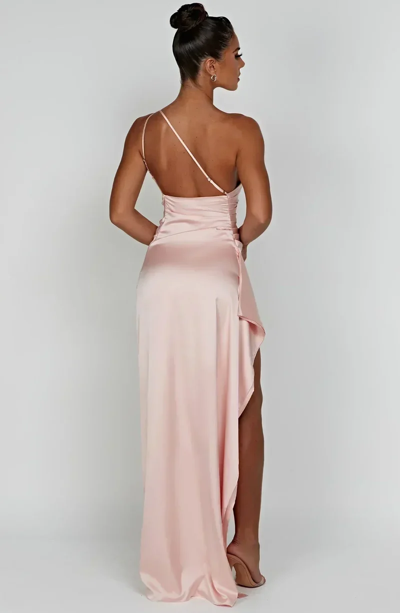 Helena | Damen Asymmetrisches Maxikleid für festliche Anlässe