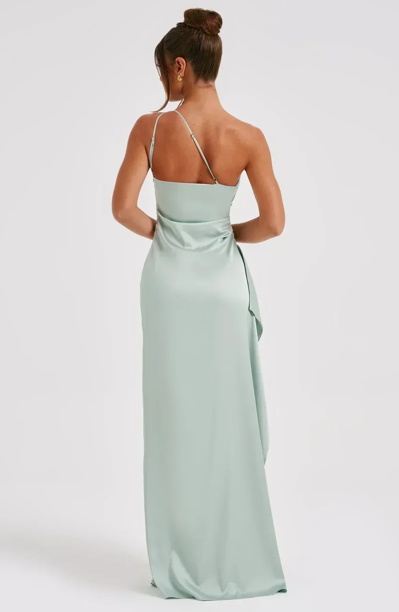 Helena | Damen Asymmetrisches Maxikleid für festliche Anlässe