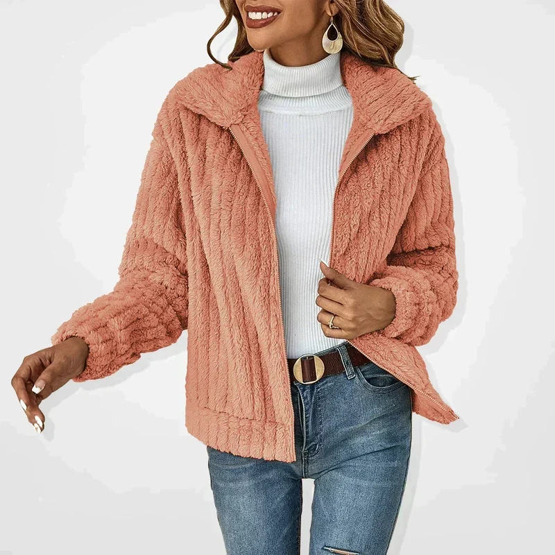 Klara | Lockere Damen Strickjacke für den Herbst
