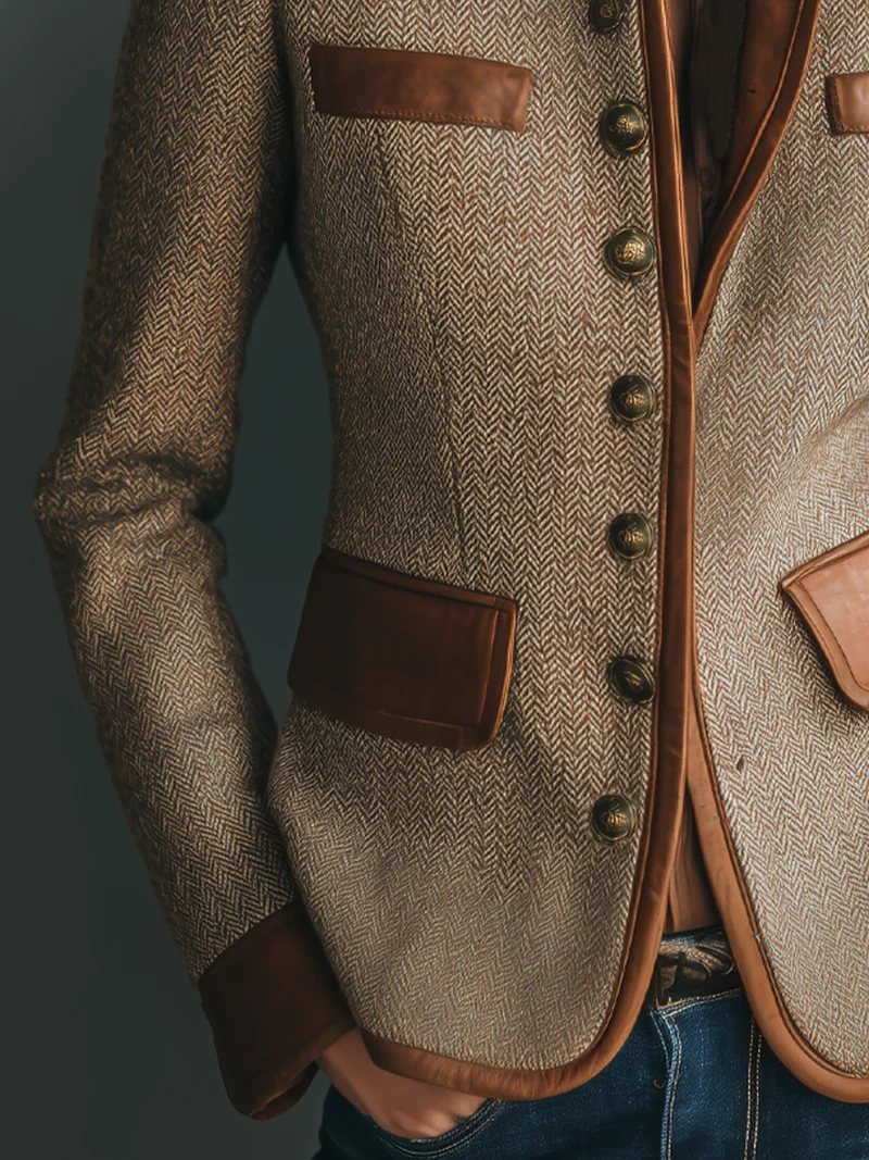 Melina | Damen Vintage Jacke für elegante Looks