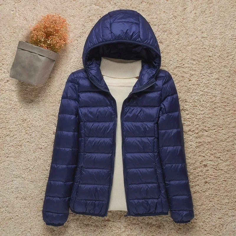 Luisa | Damen Ultraleichte Daunenjacke für Herbst