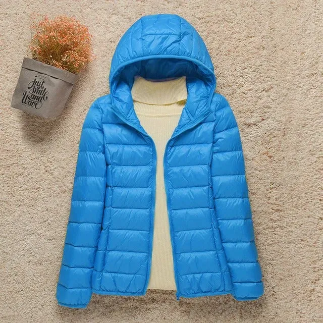 Luisa | Damen Ultraleichte Daunenjacke für Herbst