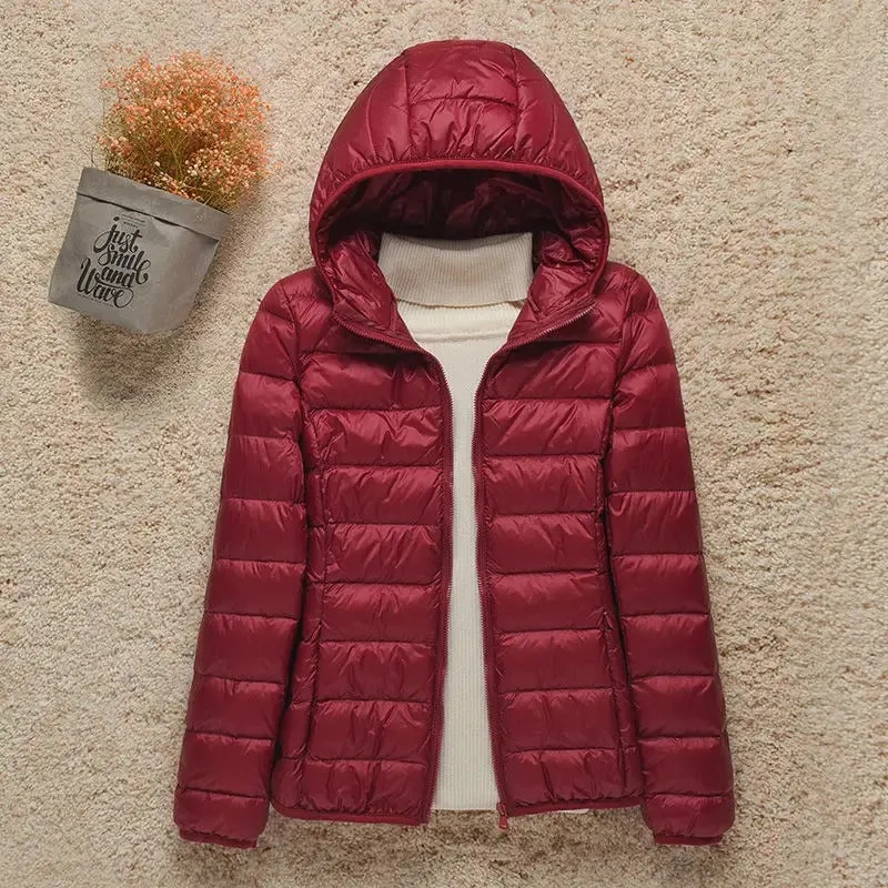 Luisa | Damen Ultraleichte Daunenjacke für Herbst