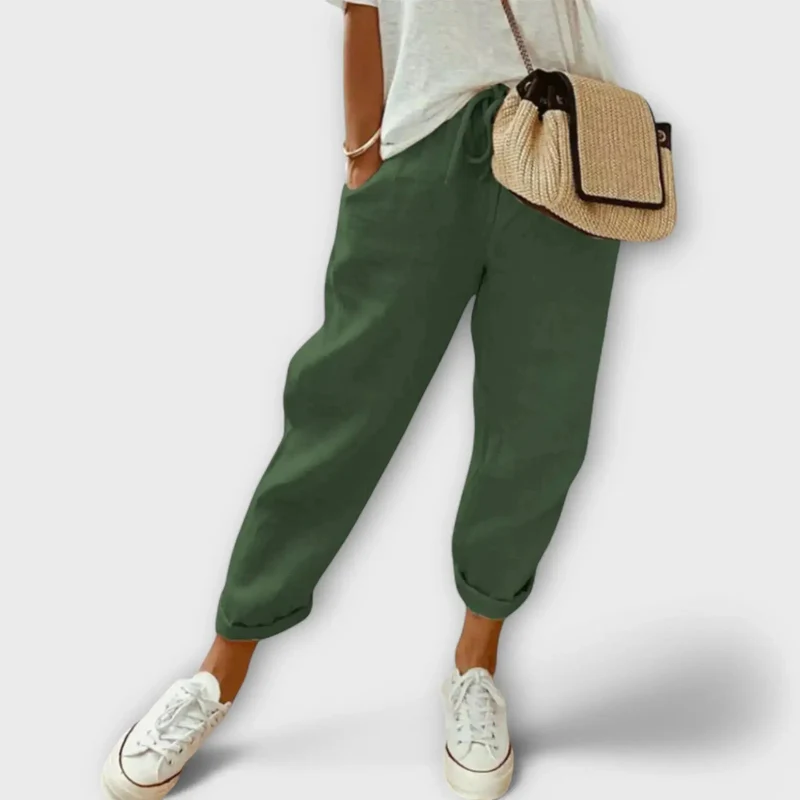 Benia – Luftige Freizeithose mit femininer Silhouette