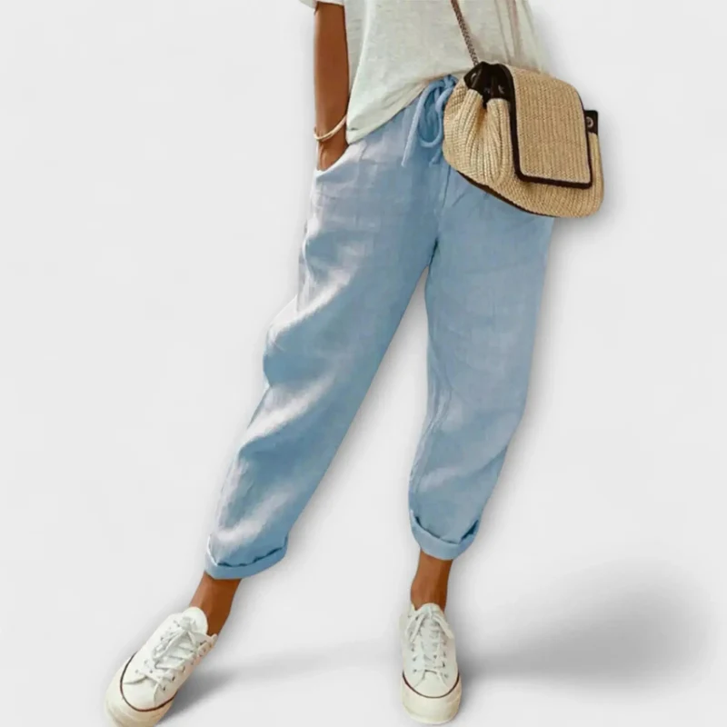 Benia – Luftige Freizeithose mit femininer Silhouette