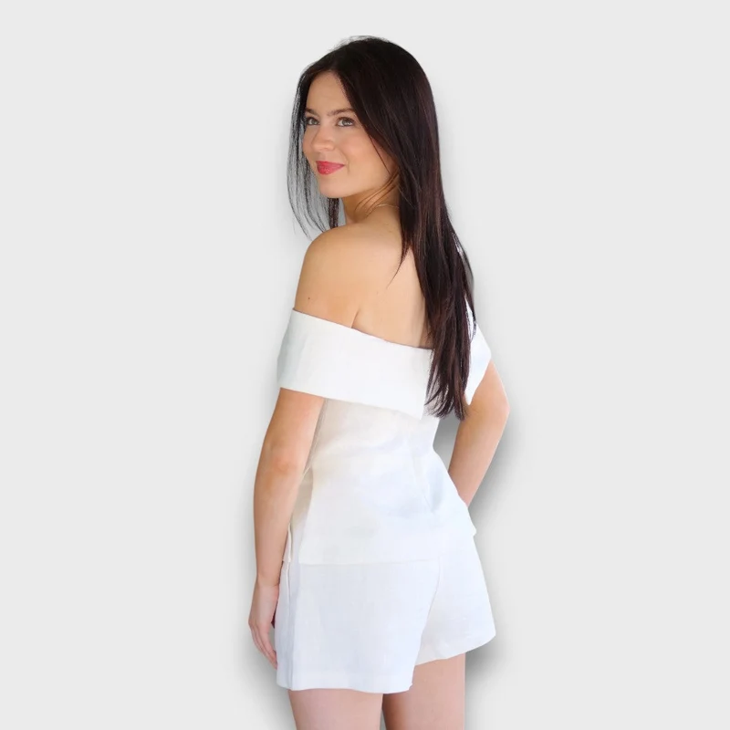 Clara – Sommer-Set mit kurzem Top