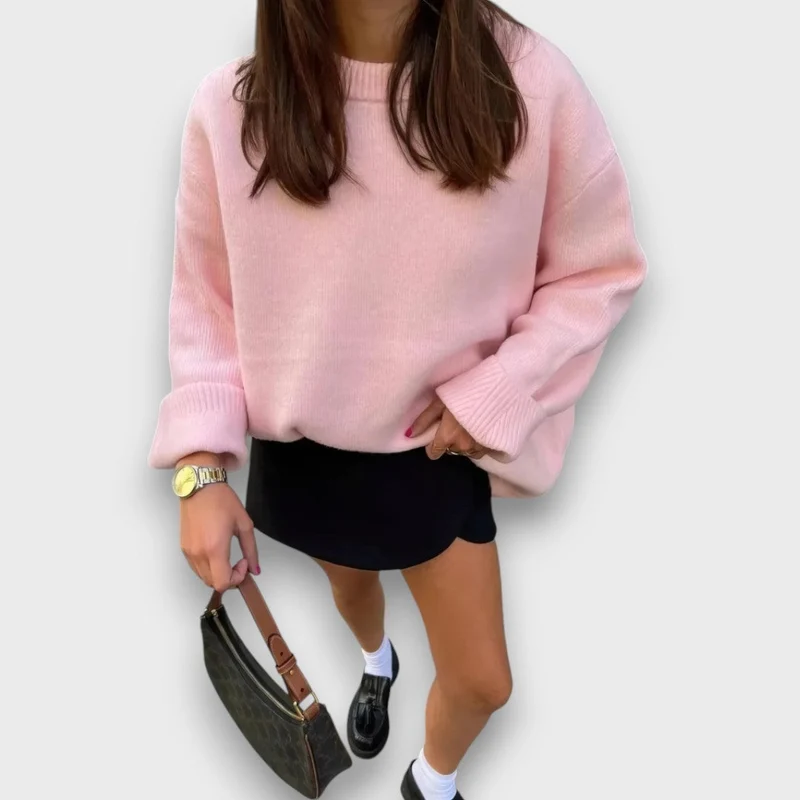 Nova – Oversize-Strickpullover mit Soft-Touch