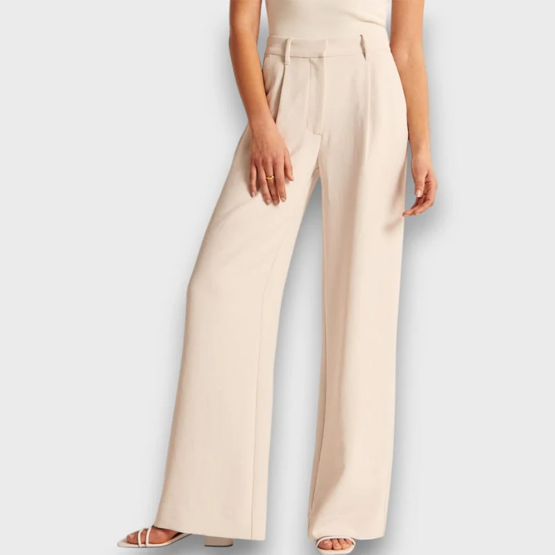Alva – Weite Hose mit hoher Taille