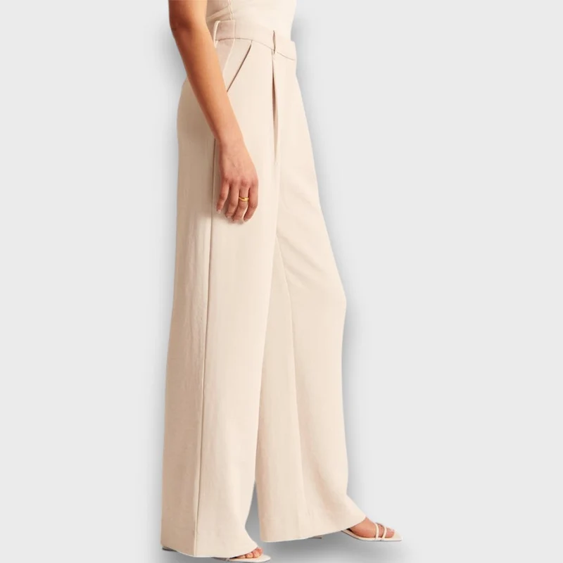 Alva – Weite Hose mit hoher Taille