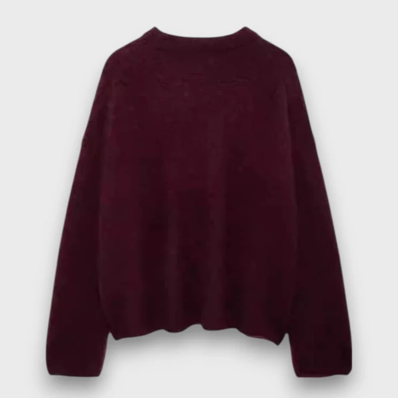 Sisia – Klassischer Strickpullover in Oversize