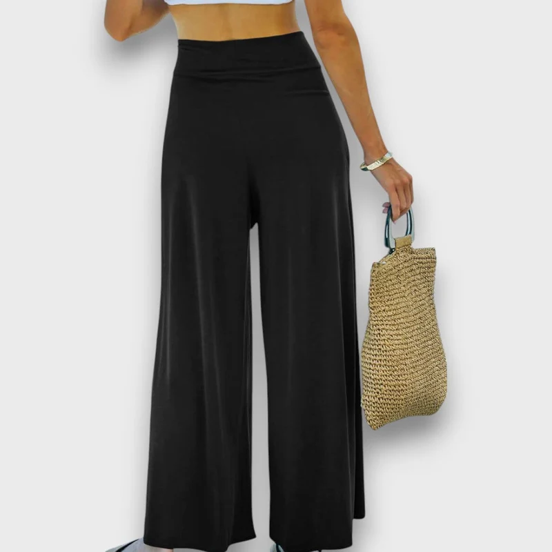 Narella – Sommerhose mit Wickeleffekt und Bindegürtel