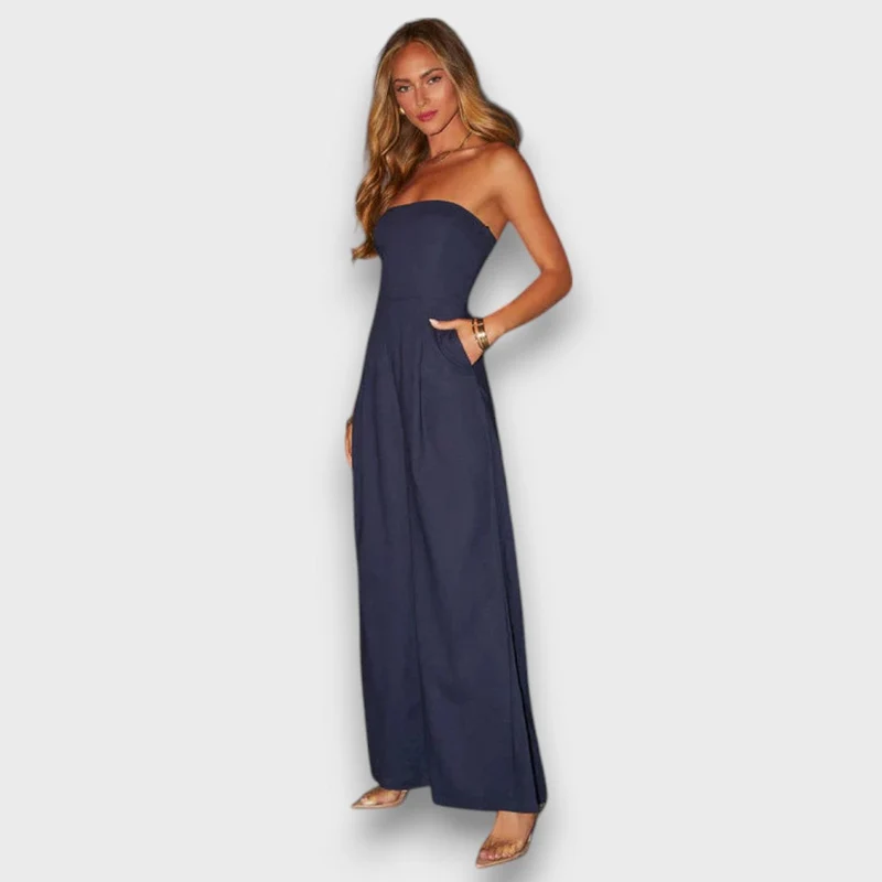 Louna – Eleganter Bandeau-Jumpsuit