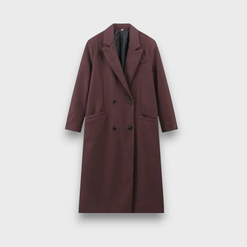 Oslaine – Maximalistischer Wollmantel mit maskuliner Silhouette