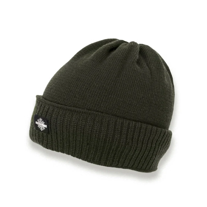 LODENHUT Strickmütze 91088 oliv signalorange Mütze Jagdmütze Forstmütze Beanie