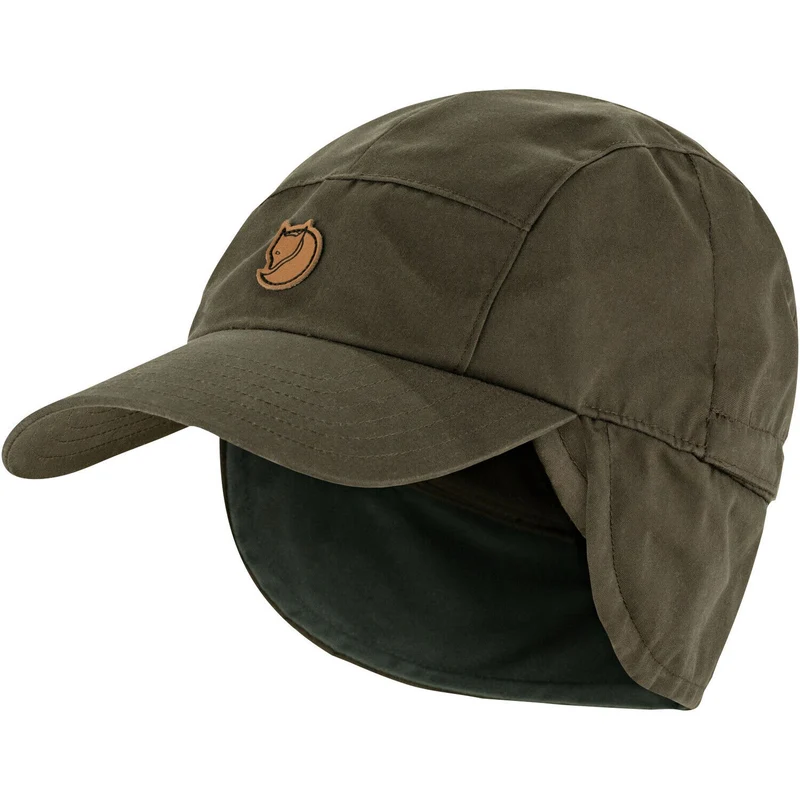 Fjällräven Pintail Cap 13100194 dark olive G-1000 Hunting Wendemütze