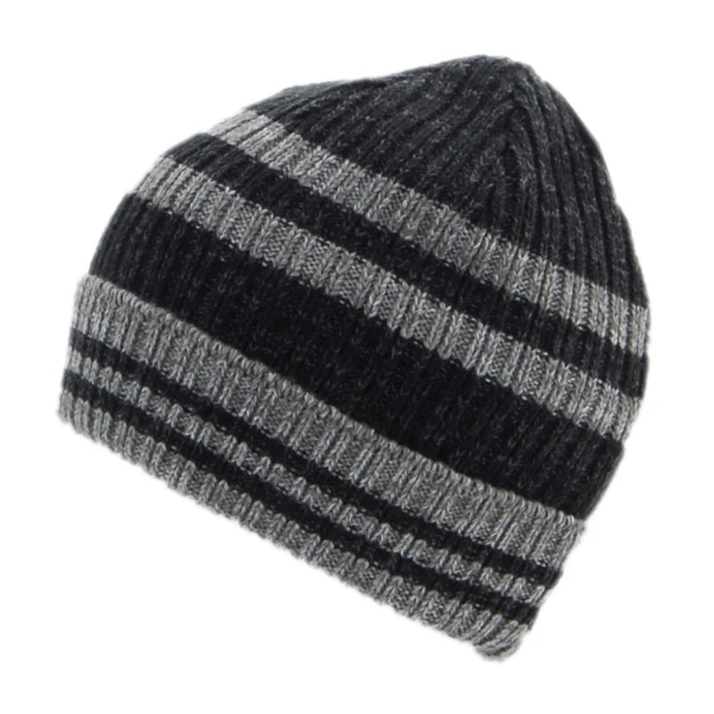 LODENHUT Strickmütze m. Innenfleece 54252 anthrazit-grau Mütze Wintermütze
