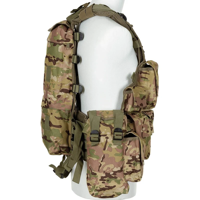 MFH® Tactical Weste div. Taschen operation-camo Einsatzweste