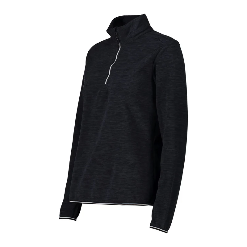 CMP Damen ArcticFleece® Woman Sweat 34G4786 nero mel. Half Zip