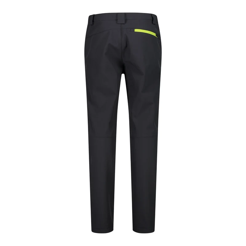 CMP Herren Man Pant Softshellhose 30A1477 antracite-nero-acido Slim Fit Wanderhose