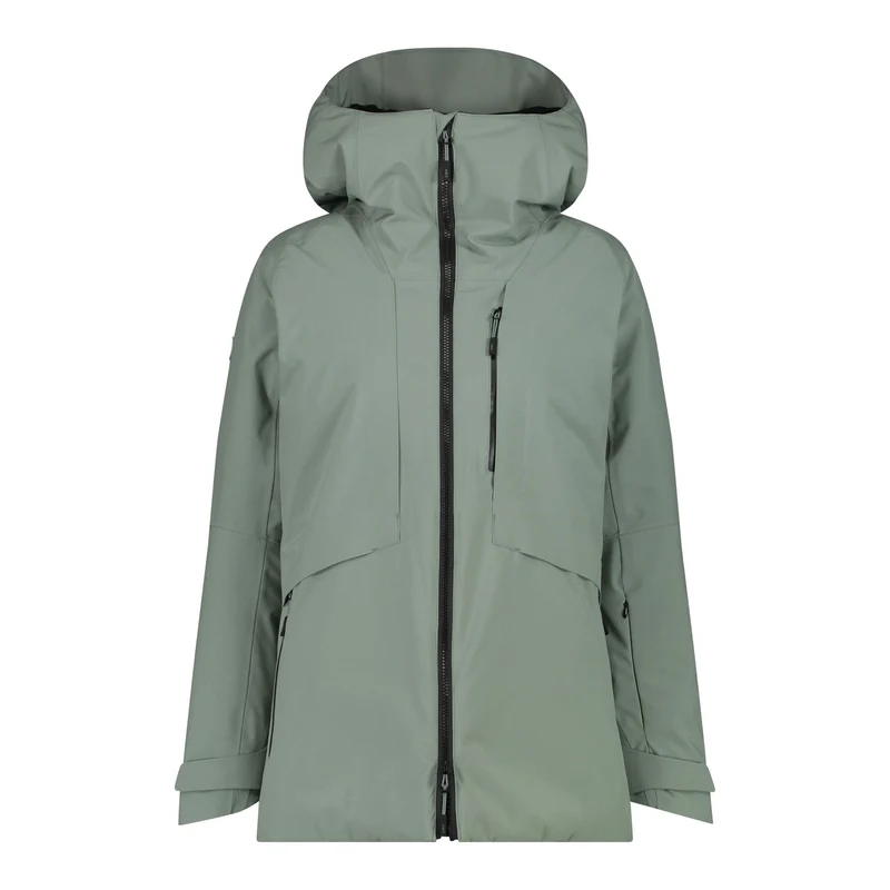 CMP Damen Woman Jacket Fix Hood Winterjacke 34W4006 mineral Ski Snowboard