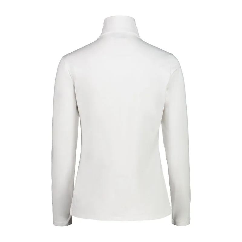 CMP Damen Softech® Woman Sweat 30L1086 white Half Zip Longsleeve Shirt