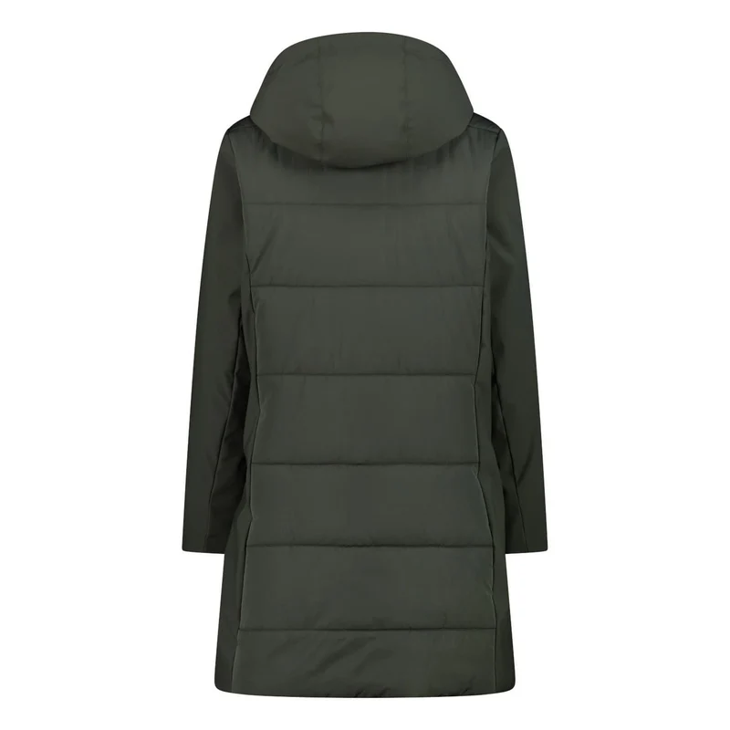 CMP Damen Woman Coat Fix Hood Wintermantel 34K0266 forest Damenmantel
