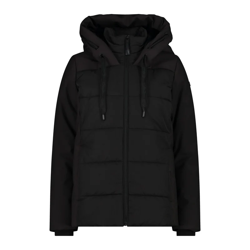 CMP Damen Woman Jacket Fix Hood Winterjacke 34K0256 nero Primaloft® Jacke